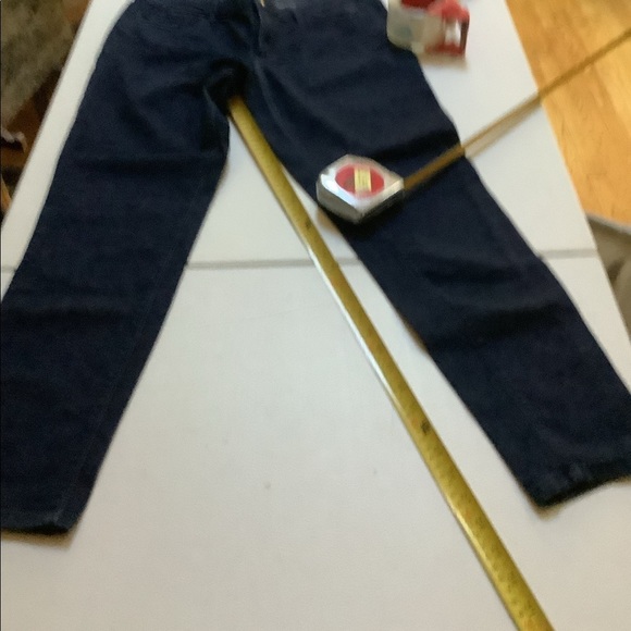 Ann Taylor size 10 dark blue denim jeans classic cut stretch - Picture 6 of 9